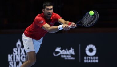 Novak Djokovic retires suddenly at Six Kings Slam and addresses crowd | Tennis | Sport
