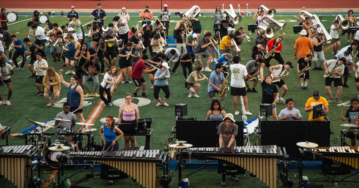 UTA marching band brings 'The Hero’s Journey' to the field | Campus