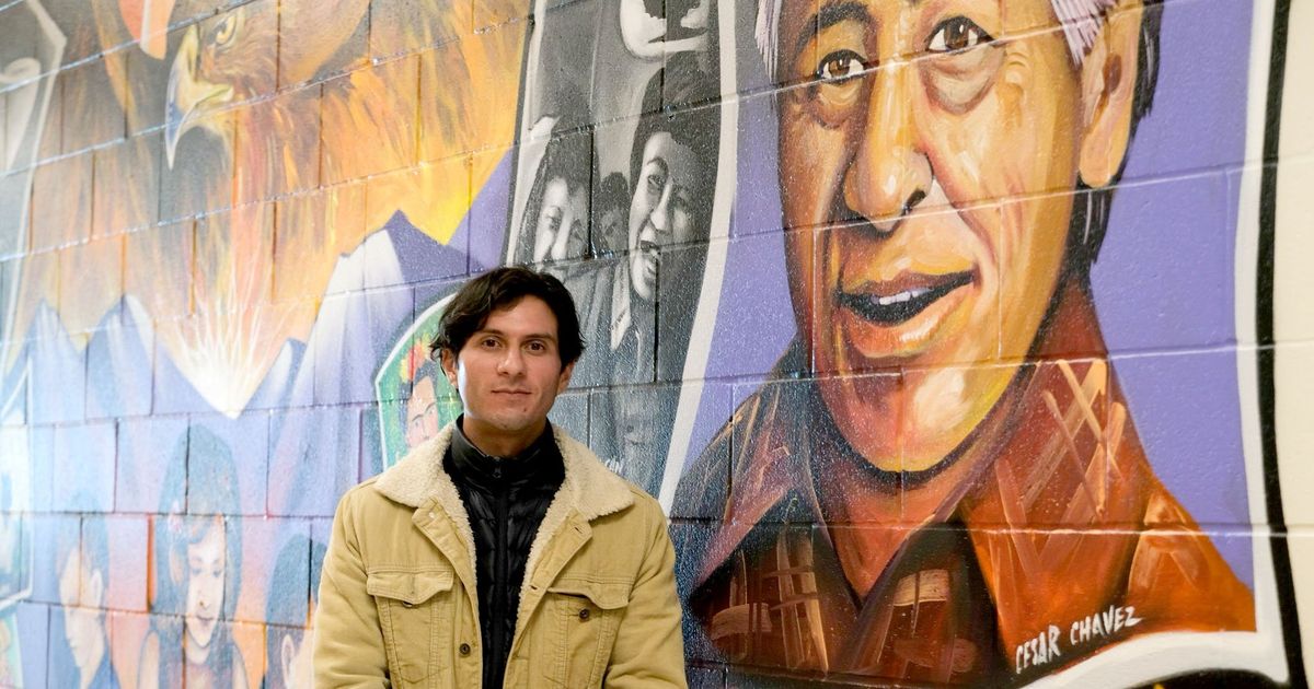 Grandson of labor leader Cesar Chavez publishes kids' book inspired by rural Idaho elementary school