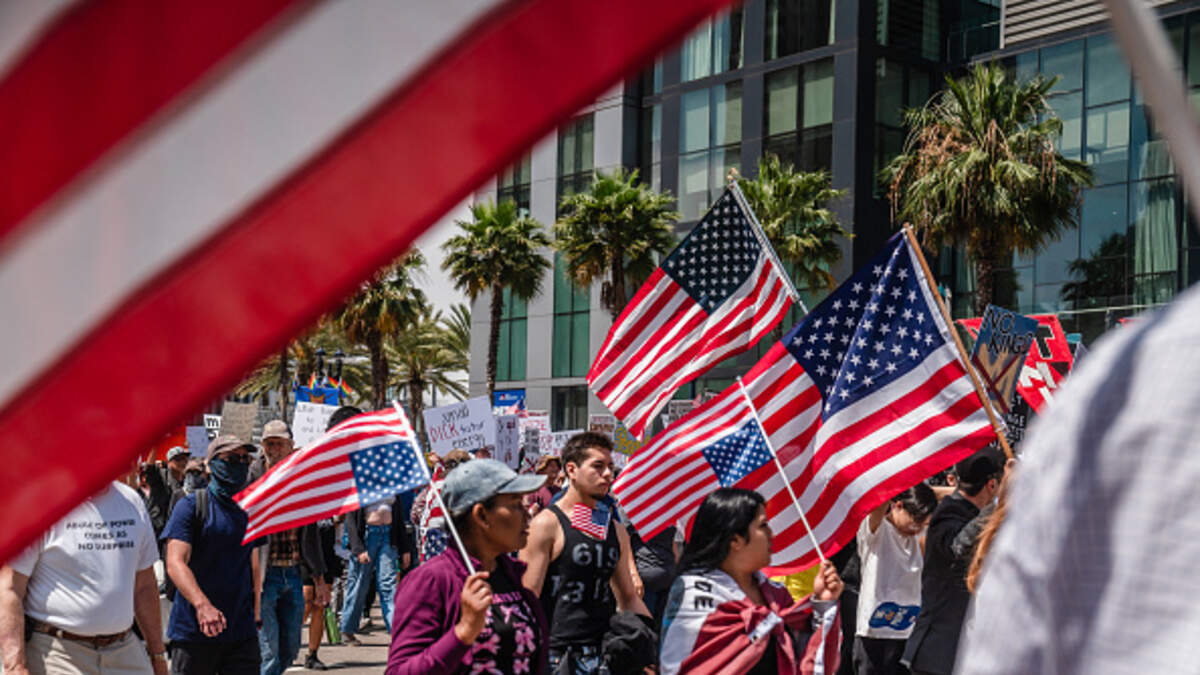 "No Kings" Protest Marches Held Across San Diego County | Newsradio 600 KOGO