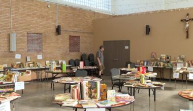 Late parishioner donates over 1,000 books to book drive | Mid-Missouri News