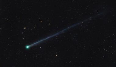 Comet newly discovered from AZ's Mt. Lemmon now appearing