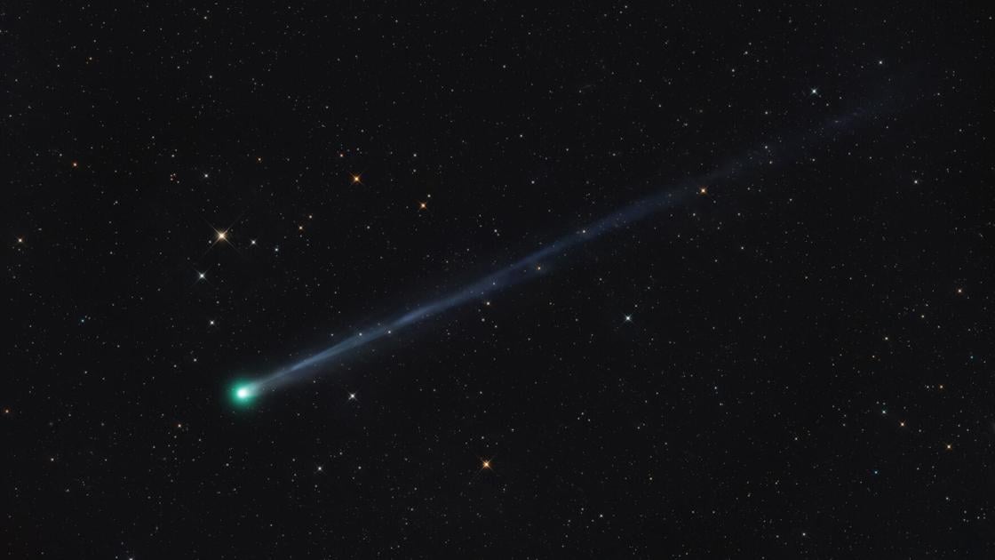 Comet newly discovered from AZ's Mt. Lemmon now appearing