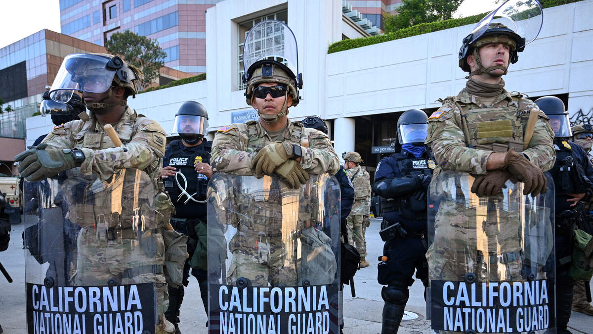 National Guard Aids LA Food Bank Amid Shutdown