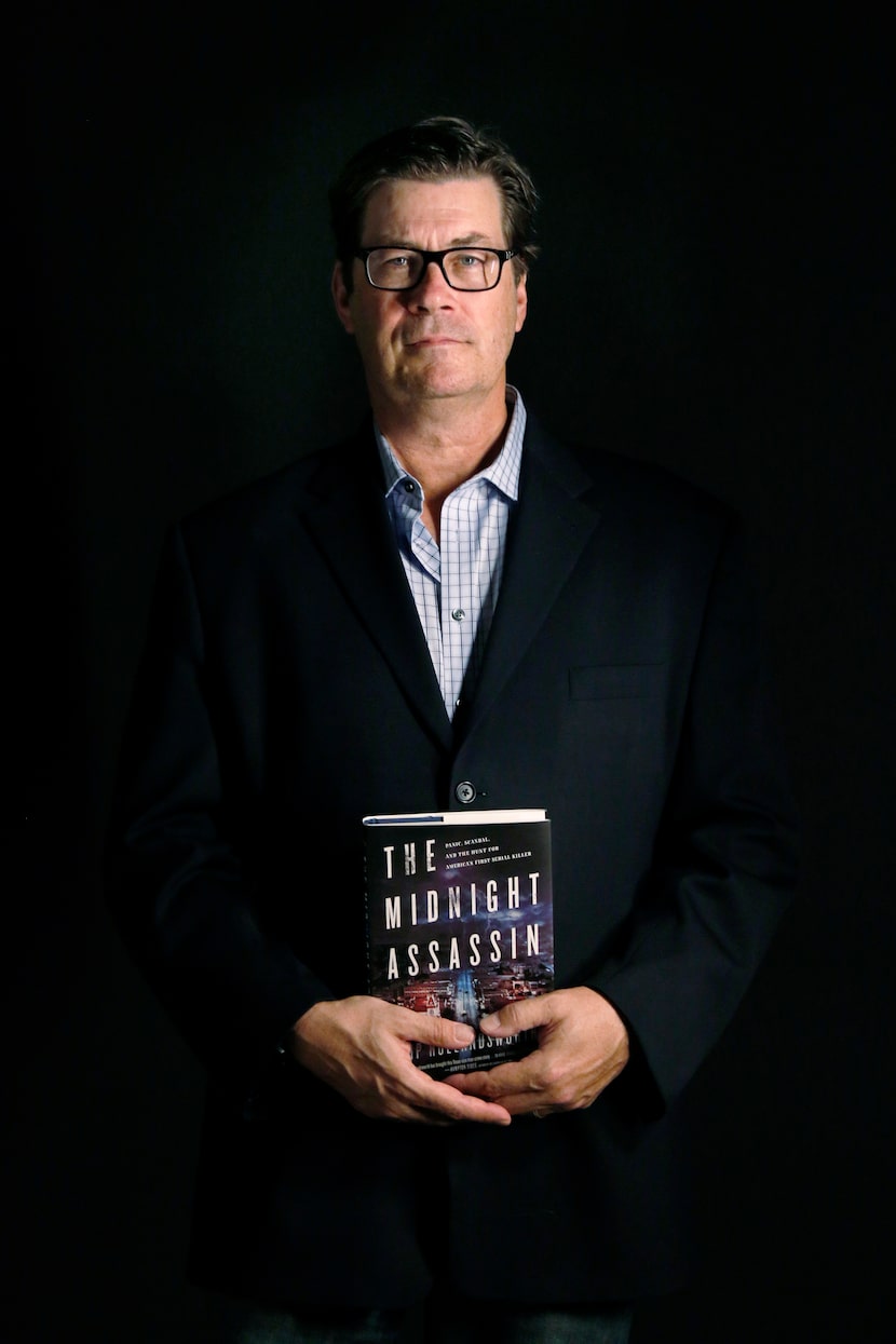 Skip Hollandsworth with his 2016 New York Times bestseller, "The Midnight Assassin," about...