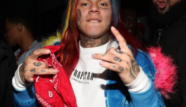 6ix9ine Mocks Lil Tjay's Chipotle Shooting While Defending Gym Brawl