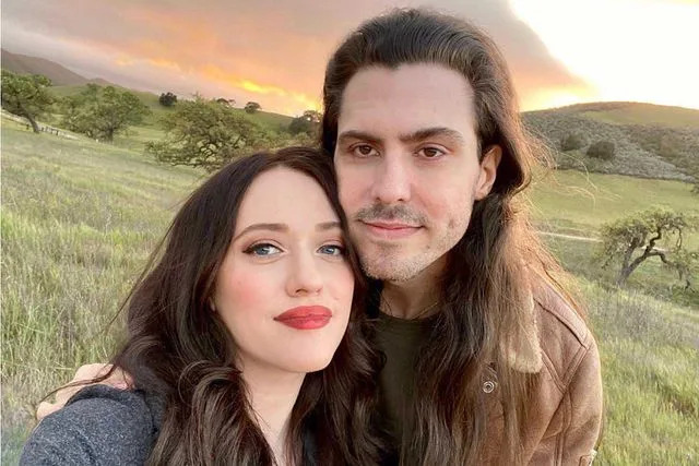 Kat Dennings/ Instagram Kat Dennings and Andrew W.K.