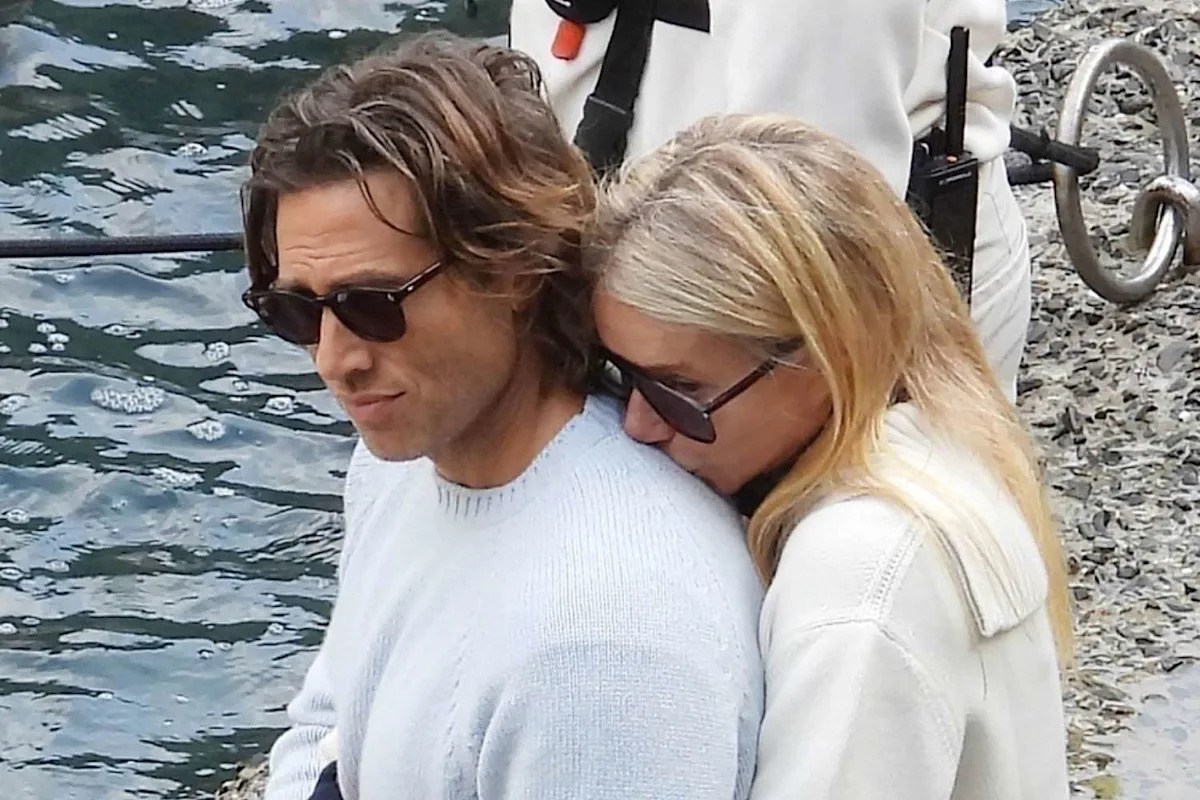 Gwyneth Paltrow Gets Cozy with Husband Brad Falchuk at Starry Yacht Party in Portofino