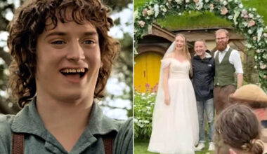 Elijah Wood crashes “Lord of the Rings”-themed wedding held at the Shire: 'Oh my God'
