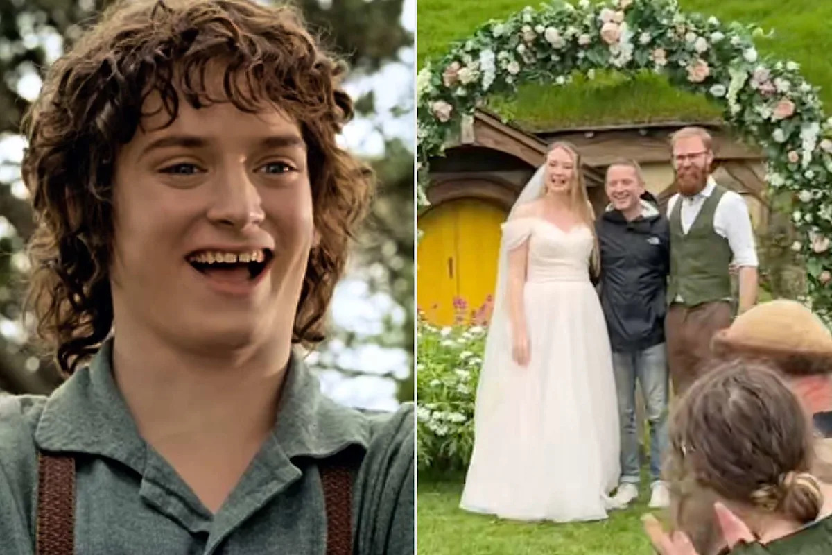 Elijah Wood crashes “Lord of the Rings”-themed wedding held at the Shire: 'Oh my God'
