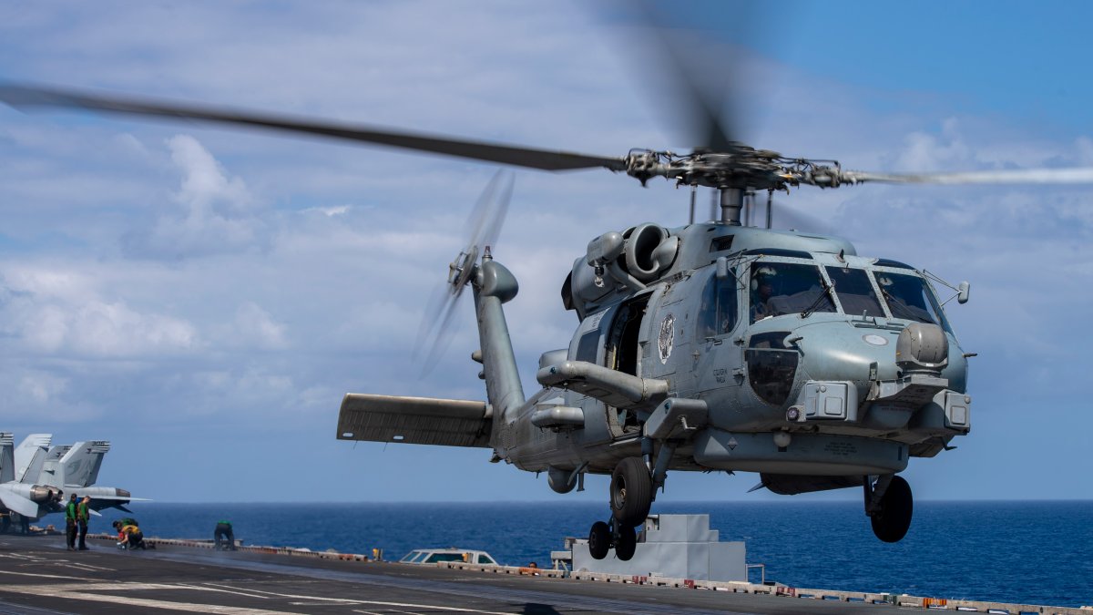 Navy helicopter, fighter jet go down in South China Sea; crews rescued – NBC Los Angeles