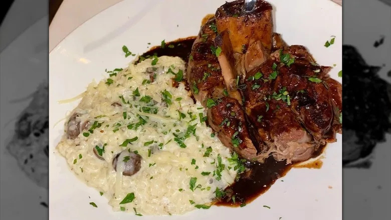 Veal osso bucco at Al Biernat's