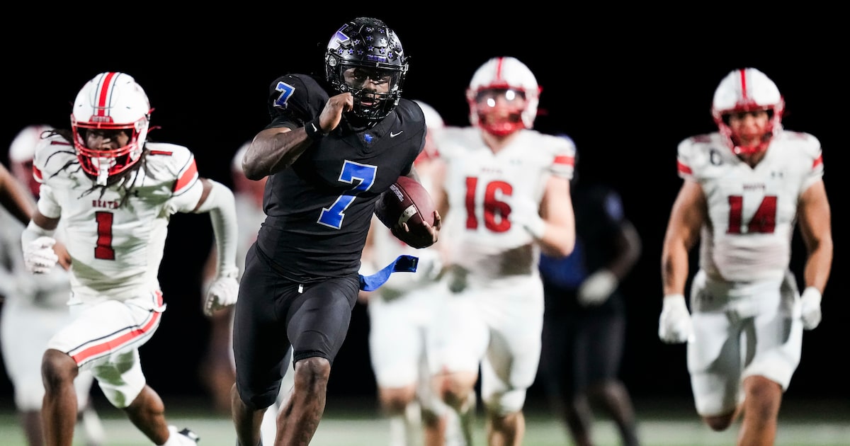 Top Dallas-area performers in Texas high school football, Week 7