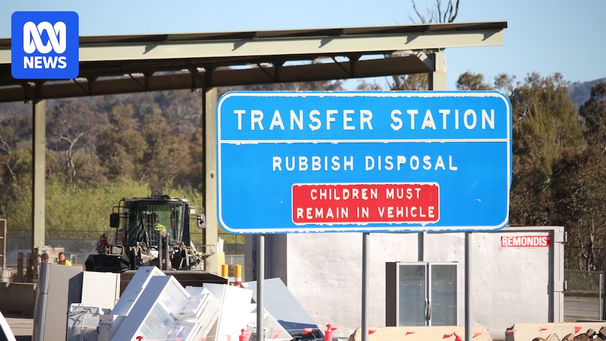 Elderly man hit by truck at Canberra tip dies later in hospital
