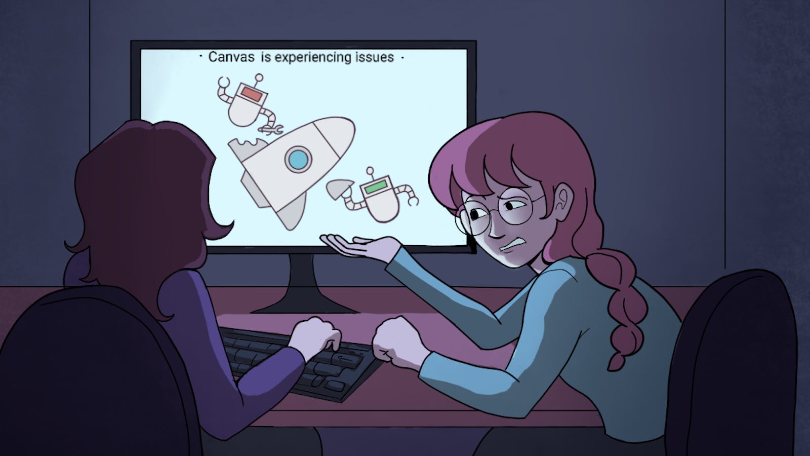Satire: How I'm handling the Canvas outage