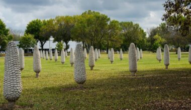 Dublin, Ohio's Field of Corn balances critique, history and community