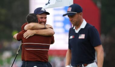 Team Europe dominating USA again. 2025 Ryder Cup is already over.
