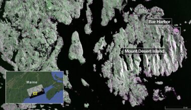 NISAR satellite snaps radar images of Maine, North Dakota. See photos
