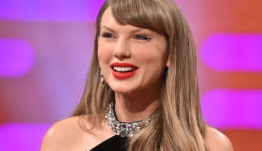 Taylor Swift's Graham Norton show appearance sees huge engagement ring