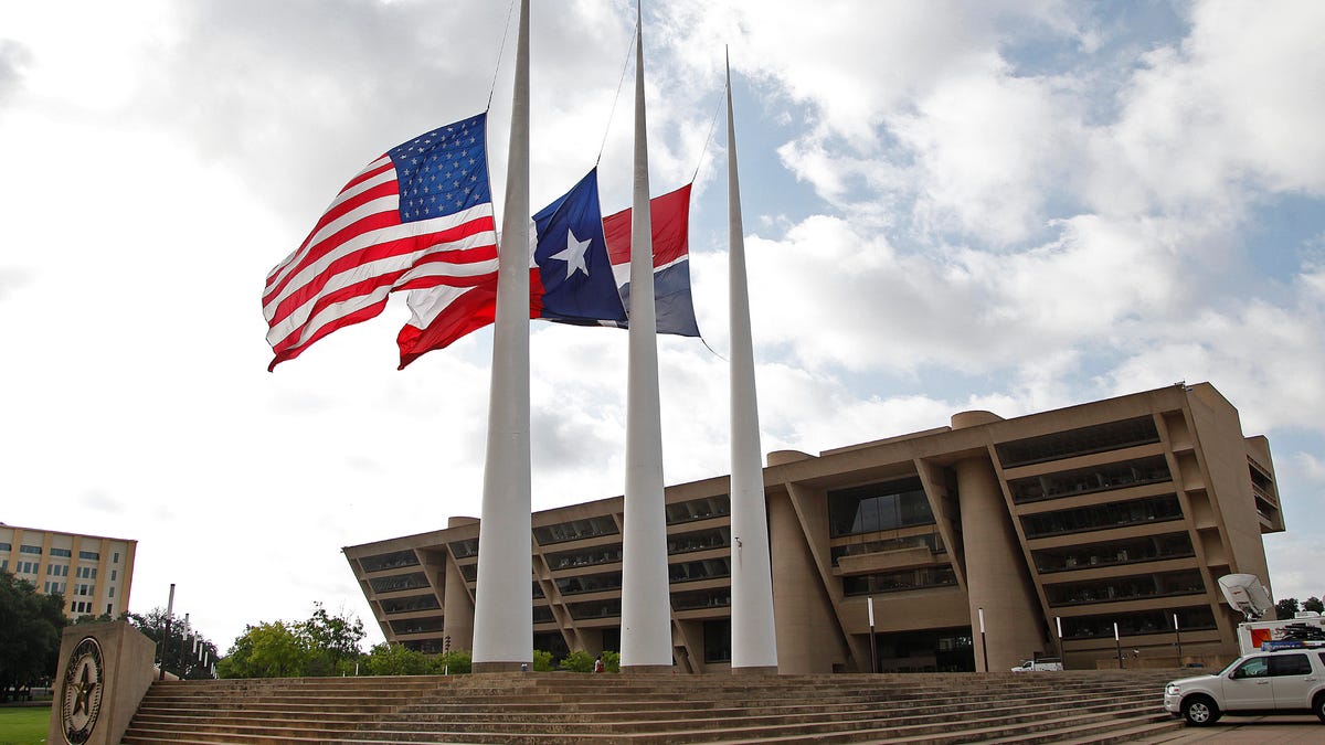 This city hall starred in RoboCop. Now it's facing the scrap heap