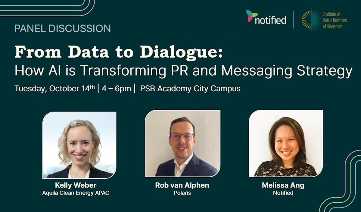 From Data to Dialogue: Singapore PR Professionals Explore AI's Role in Next-Gen Communications at IPRS