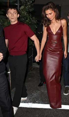 James Devaney/GC Images Tom Holland and Zendaya in New York City in October 2024.