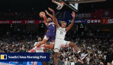 NBA China Games 2025: Phoenix Suns surge back to beat Brooklyn Nets in Macau