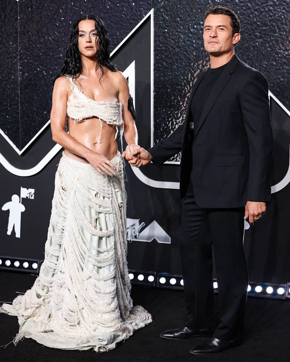Katy Perry and Orlando Bloom at the 2024 MTV Video Music Awards