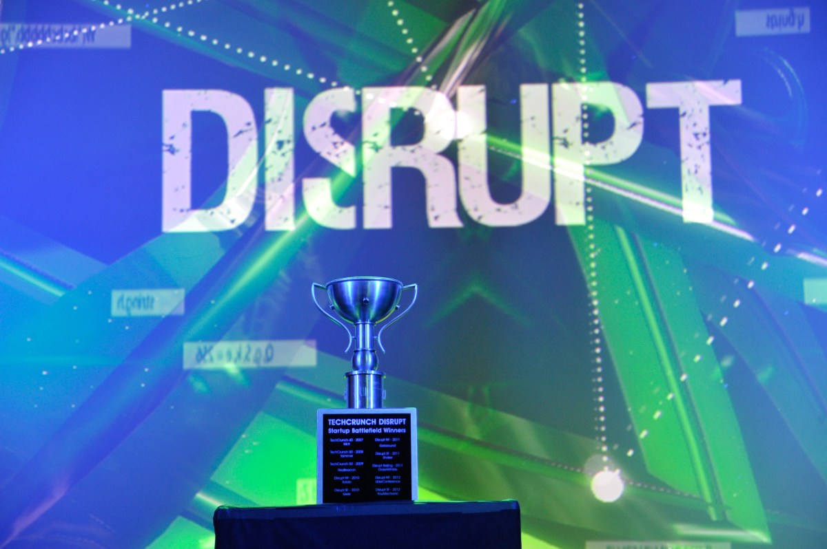 The TechCrunch Disrupt Cup