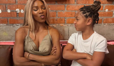 Serena Williams' Daughter Olympia, 8, Looks All Grown Up as She Sits Almost as Tall as Mom in New Photo