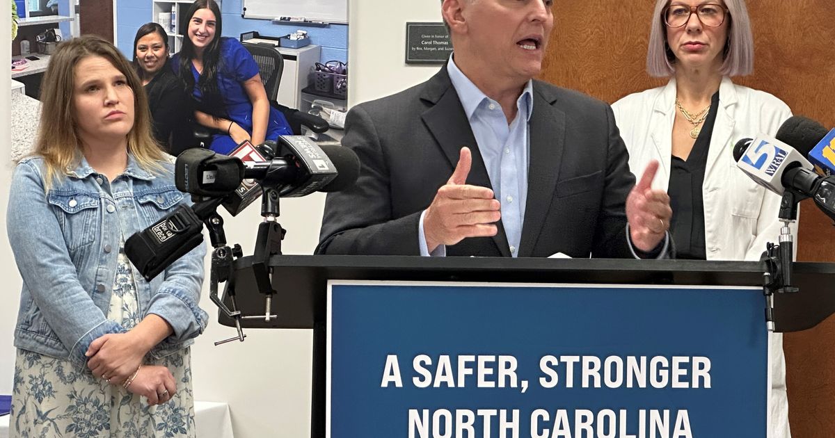 Stein continues push for mental health aid focused on public safety :: WRAL.com