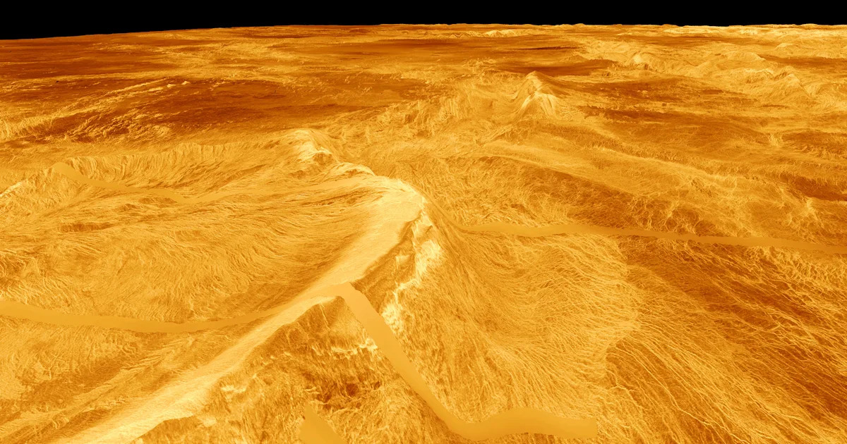 Scientists Intrigued by Weird Structures on Surface of Venus