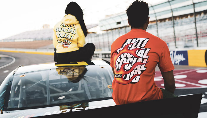 Anti Social Social Club debuts NASCAR streetwear collection