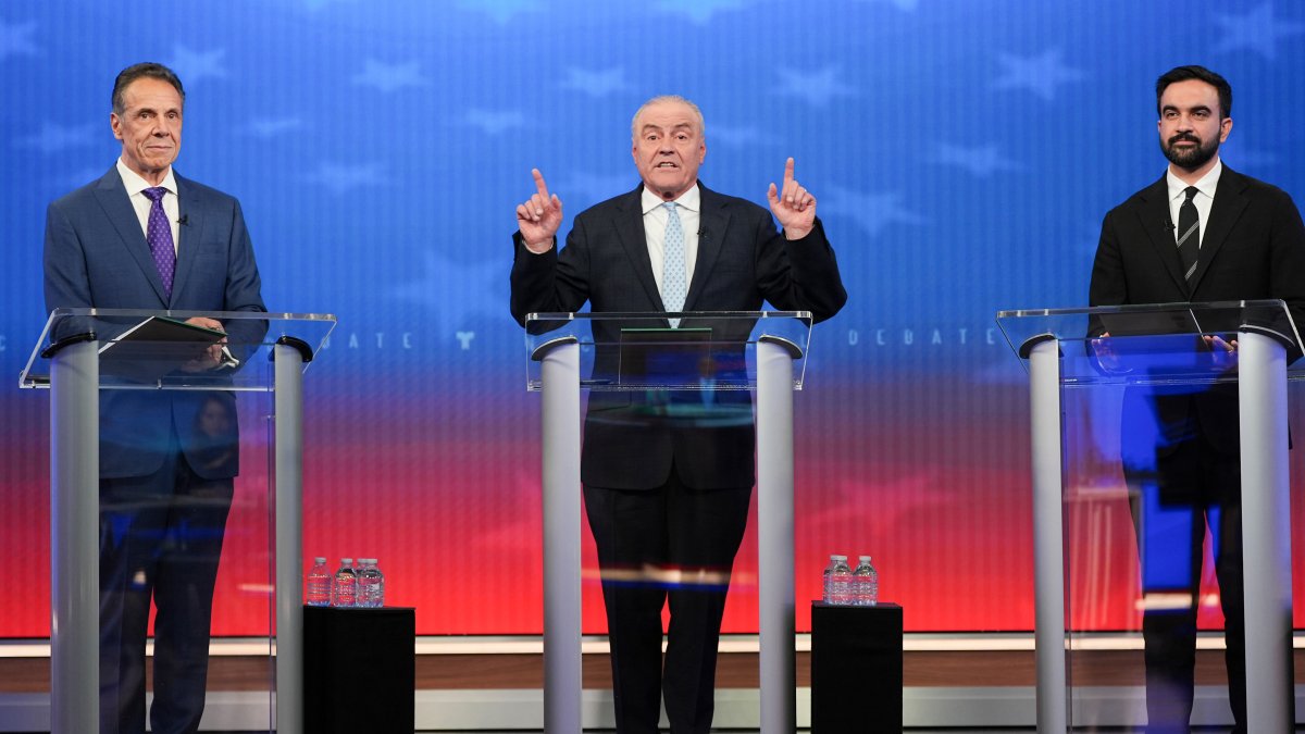 Notable moments from NYC’s mayoral debate – NBC New York