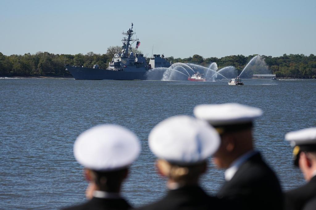 Philadelphia ship parade kicks off US Navy 250th celebrations