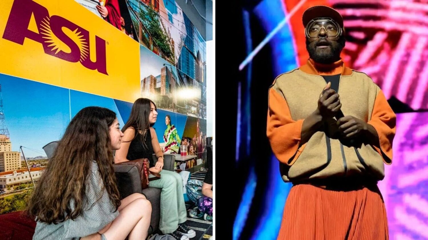 ASU AI course taught by will.i.am called Agnetic AI professor from Black Eyed Peas dance rock band...