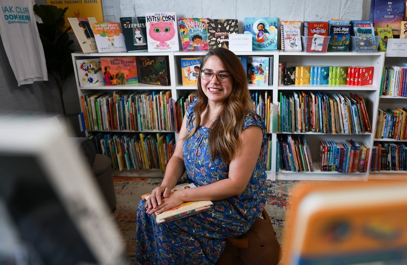 Claudia Vega, owner of Whose Books.