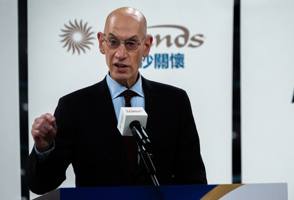 NBA commissioner Adam Silver