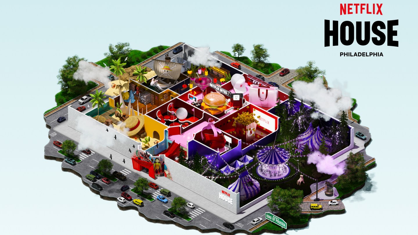 Netflix House Philadelphia Reveals Pricing as Tickets Go on Presale