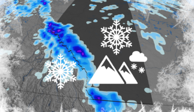 10-15 cm of weekend snow on the way to parts of Alberta