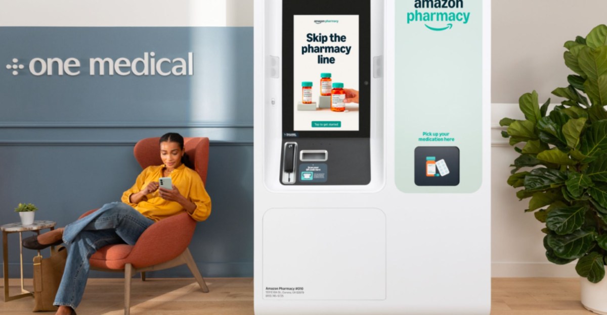 Amazon is putting prescription drugs in vending machines