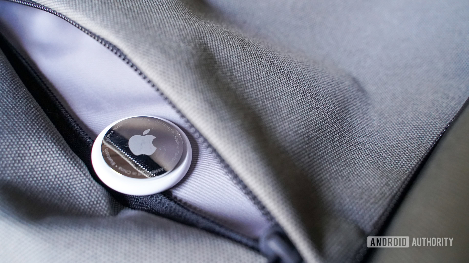 Apple AirTag in backpack Apple AirTag in backpack