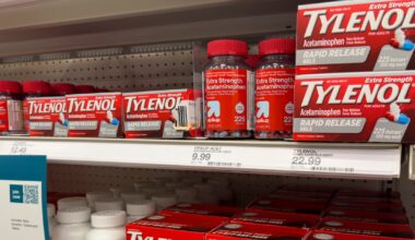 Texas sues Tylenol makers, arguing they hid autism risks