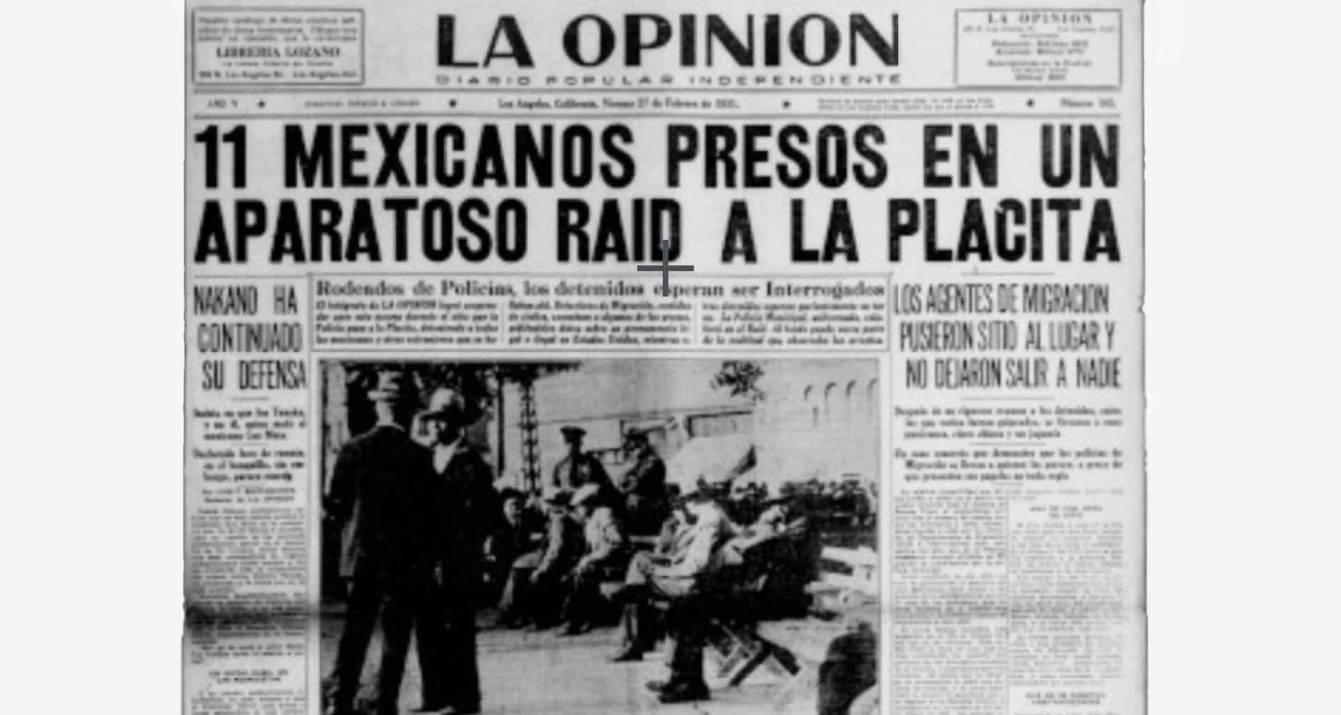 Public immigration sweeps in L.A. are not new — similar tactics were used in the 1930s