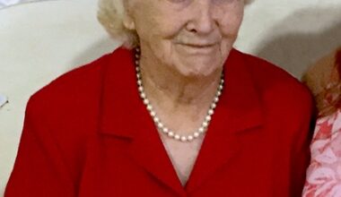 Nadine (Edwards) Baker celebrates her 100th birthday