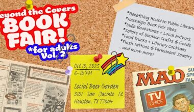 Beyond the Covers: Book Fair for Adults Volume 2 at Social Beer Garden