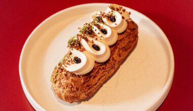Food on display at Milli by Metric