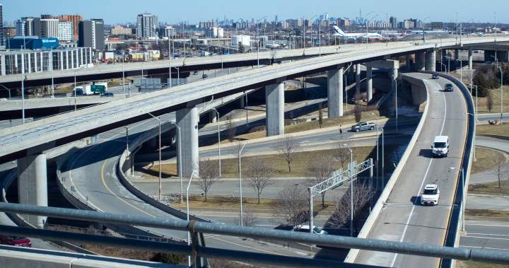 Ford government vehicle recorded at stunt driving speeds on Ontario highways
