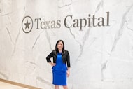 Texas Capital Bank associate general counsel Ashley Ahn at the company's corporate...