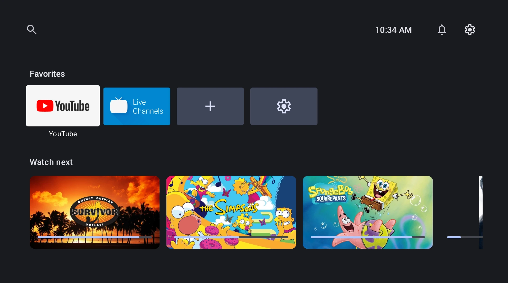 Catapult launcher for Android TV 1